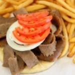 Low-FODMAP Greek Lamb Gyros: Gluten-free